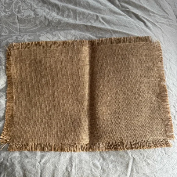 SET OF 6 - TOMMY BAHAMA BURLAP 19X 13 INCH PLACEMATS **NEW** - Picture 3 of 6